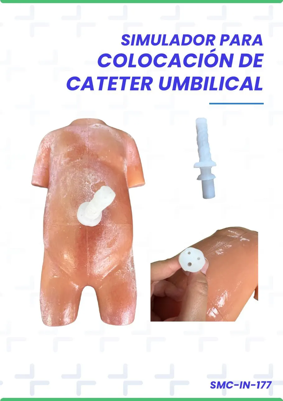 SIMULADOR PARA COLOCACIÓN DE CATETER UMBILICAL