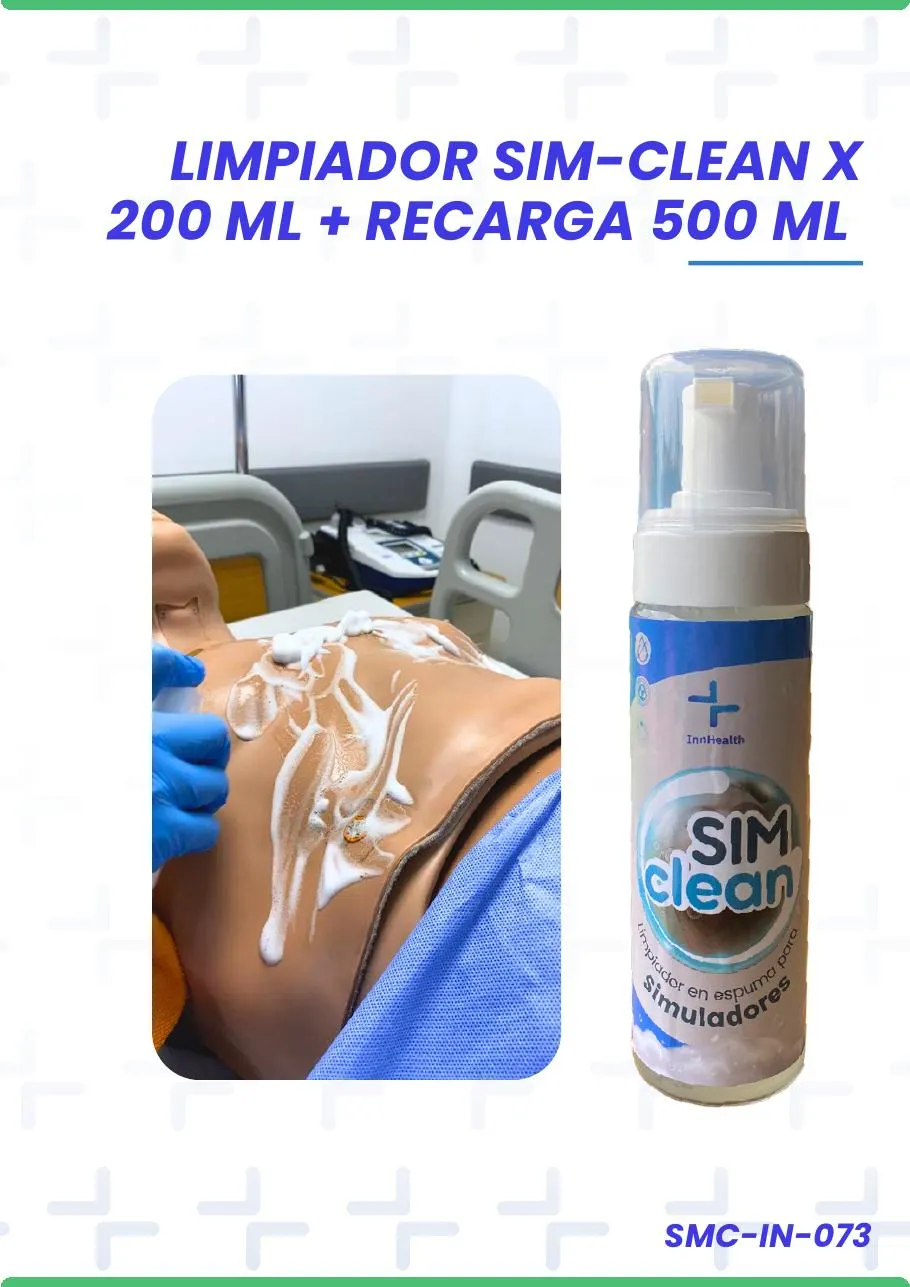 LIMPIADOR SIM-CLEAN X 200 ML + RECARGA 500 ML